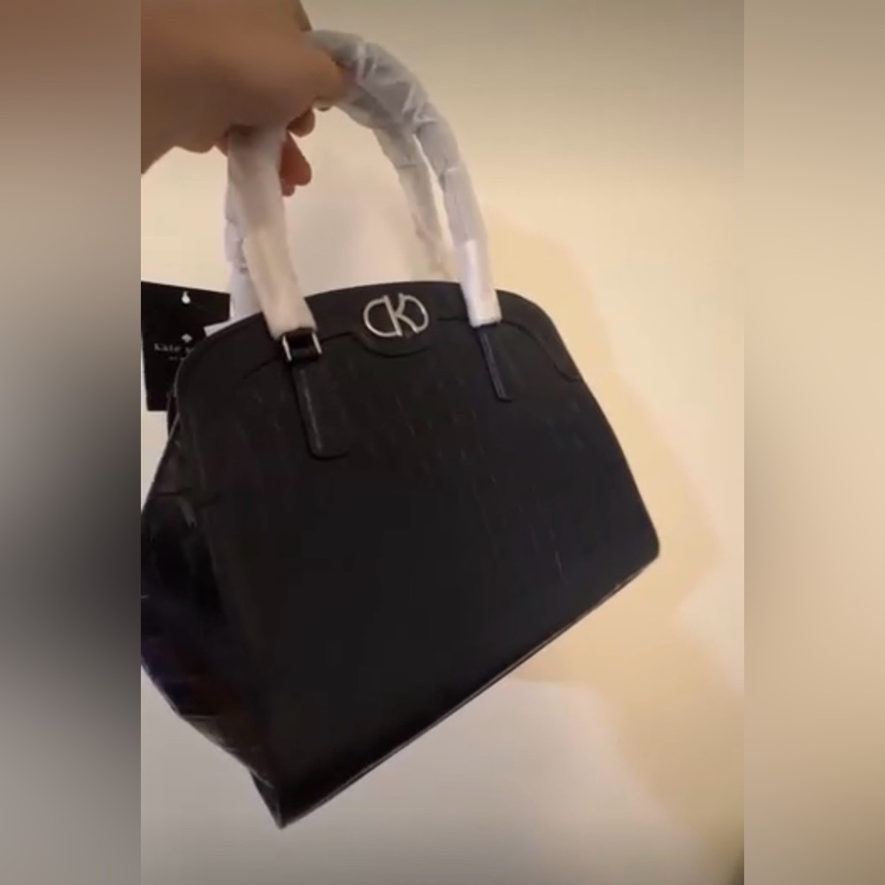NWT Kate Spade navy Satchel.‎